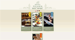 Desktop Screenshot of hotelpolanin.pl